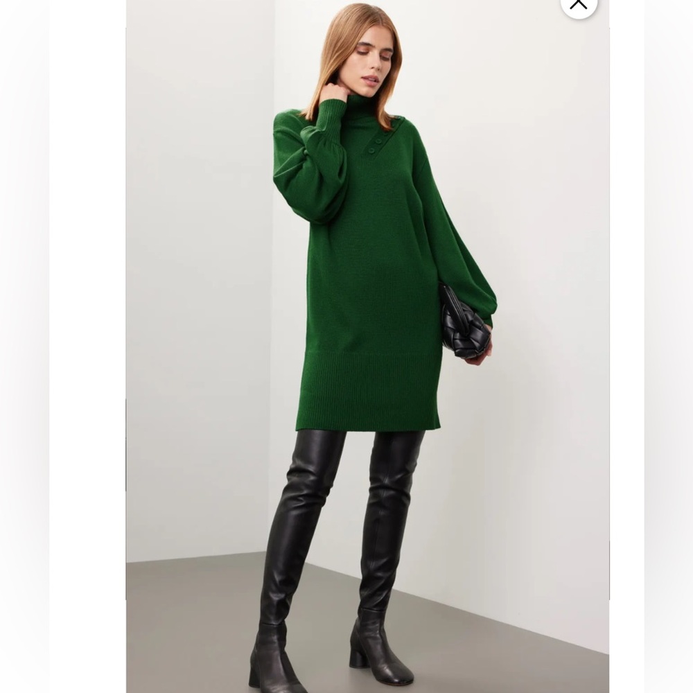 Marissa Webb x RTR Mini Turtleneck Dress, Size: M